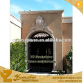 hand carved natural marble doorway surround for outdoor decoration